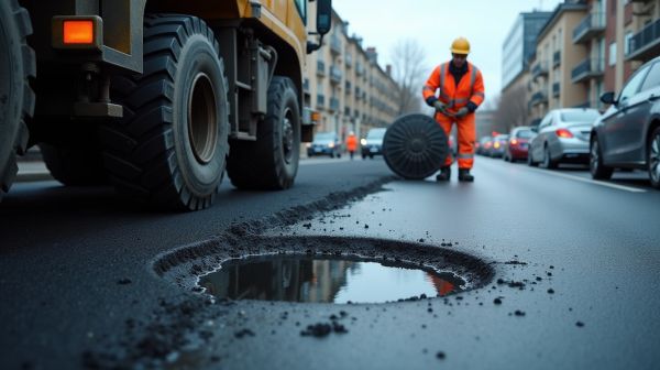 Adopter l'enrobé à froid pour la réparation de voirie et parkings